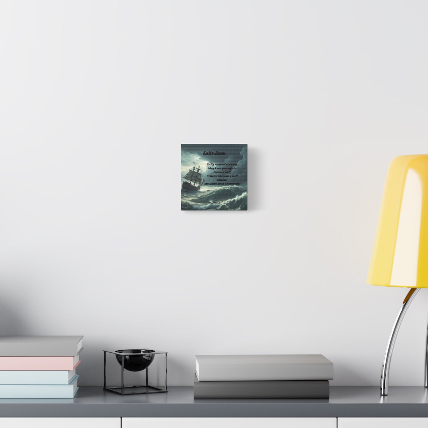 Canvas Poster - Full Color "Salty Seas" by AMN_RA