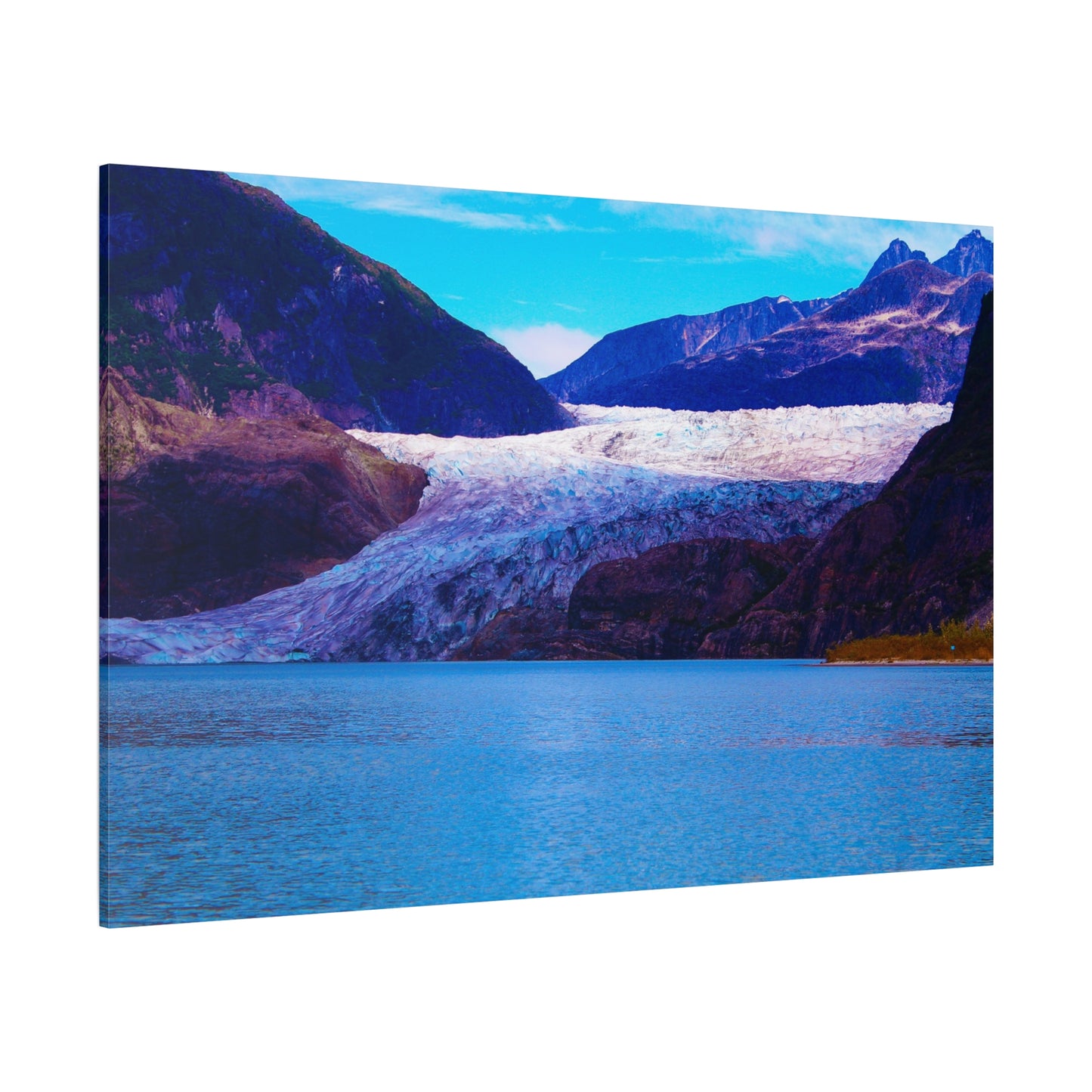 Canvas Print - Gorgeous Glacier Photo