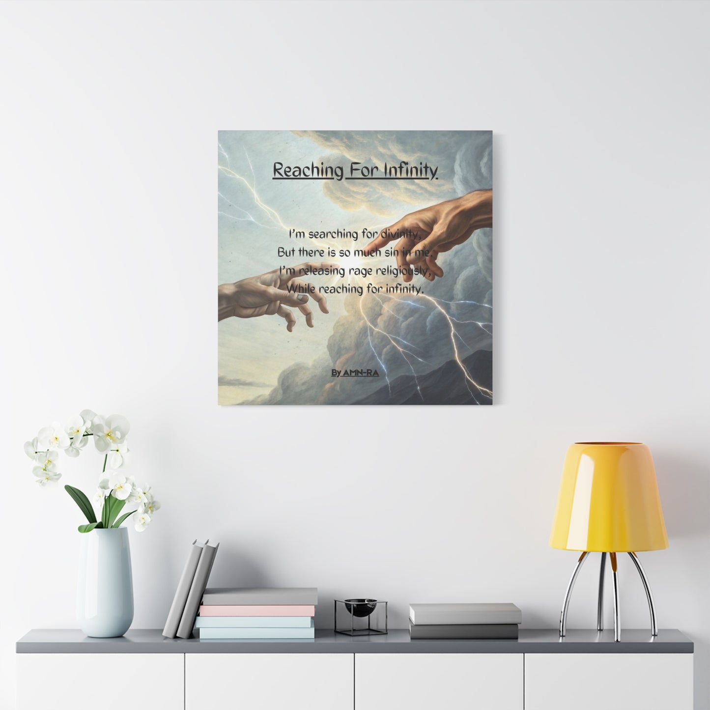 Canvas Print - Reaching For Infinity By AMN-RA