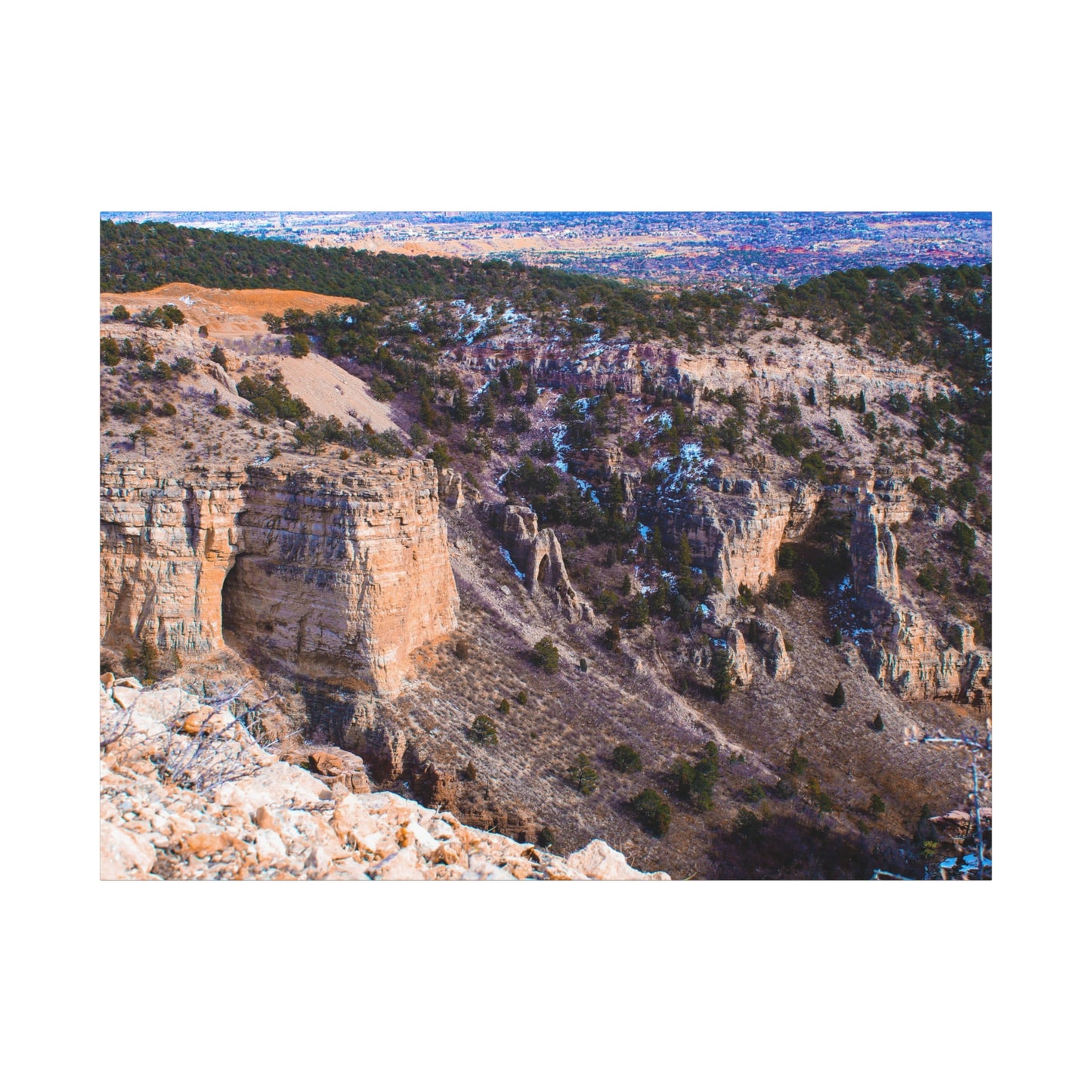 Canvas Wall Art - Edge of Eternity Photography