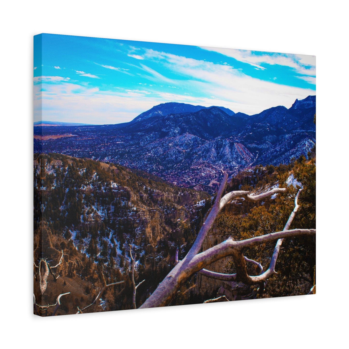 Canvas Print - Out On A Limb Mountain Photography