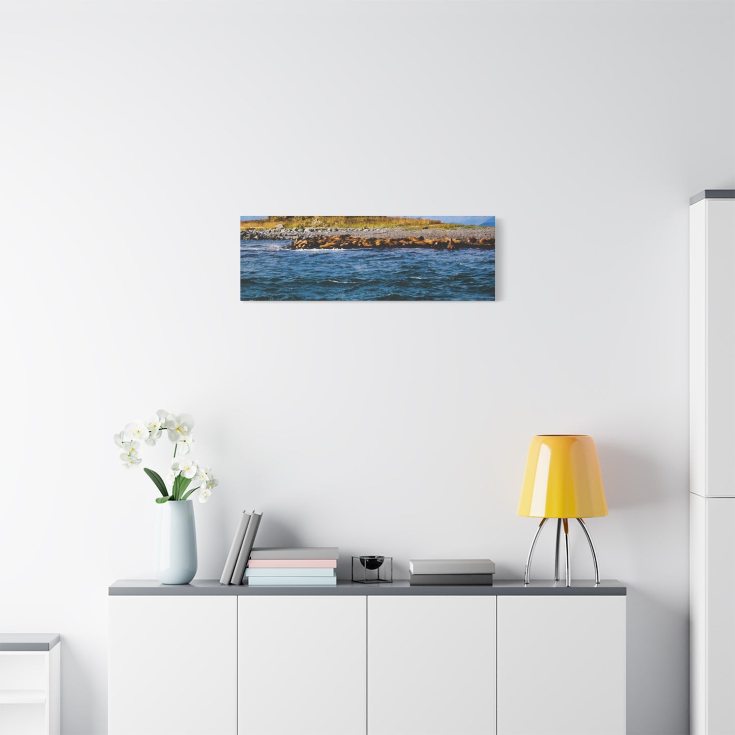 Canvas Print - Photo of Seal Island