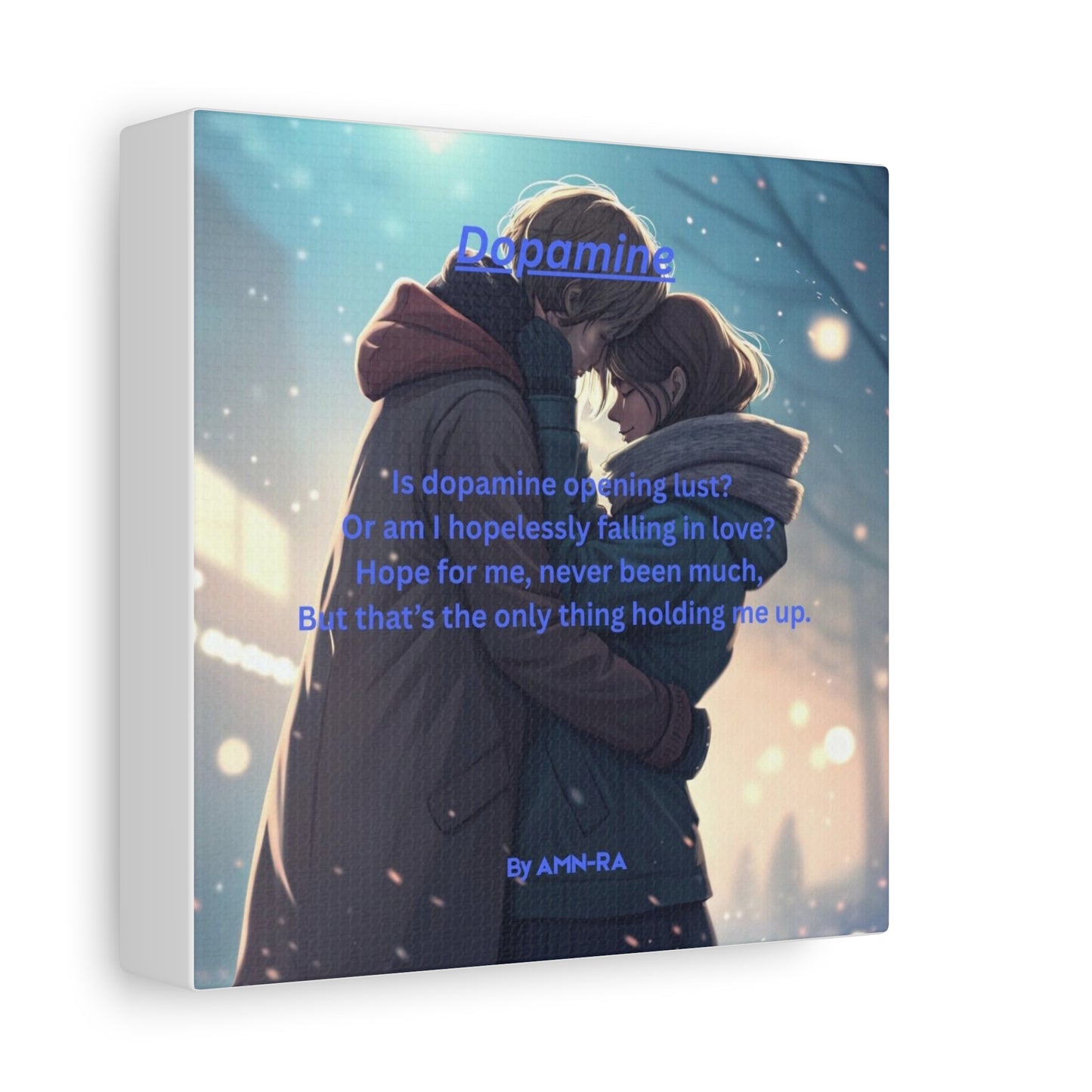 Canvas Poster - Full Color "Dopamine" by AMN_RA