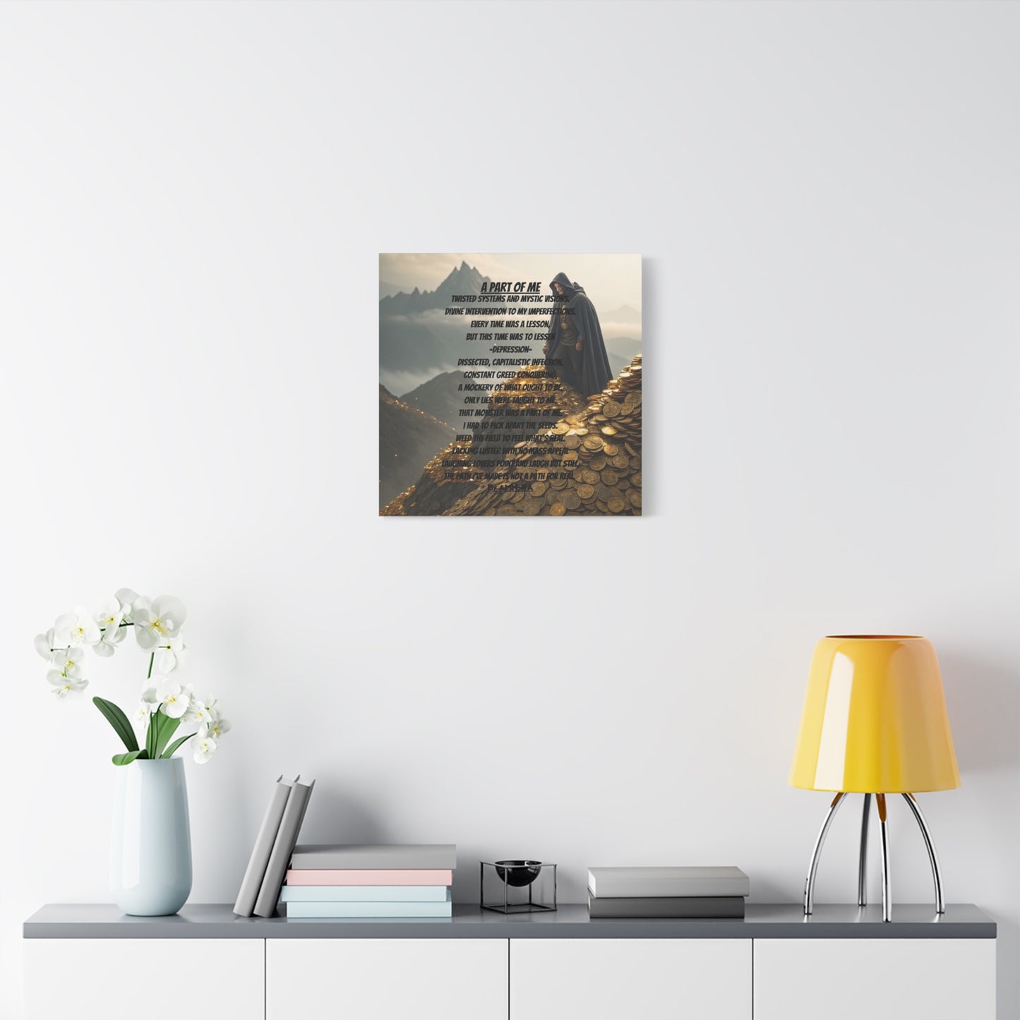 Canvas Print - A Part Of Me - By AMN-RA