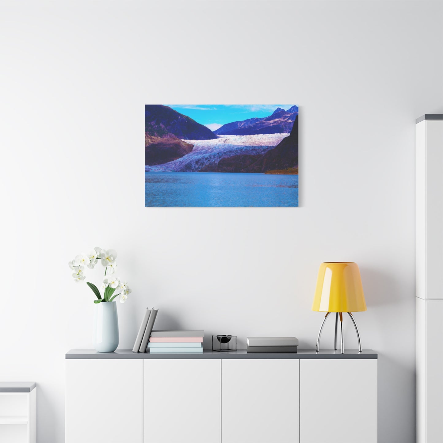 Canvas Print - Gorgeous Glacier Photo