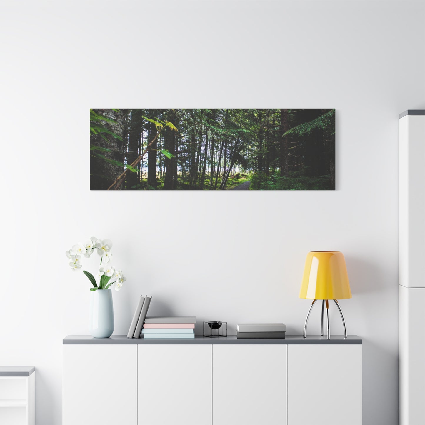 Copy of Canvas Art Print - Trail Through The Trees-Photograph