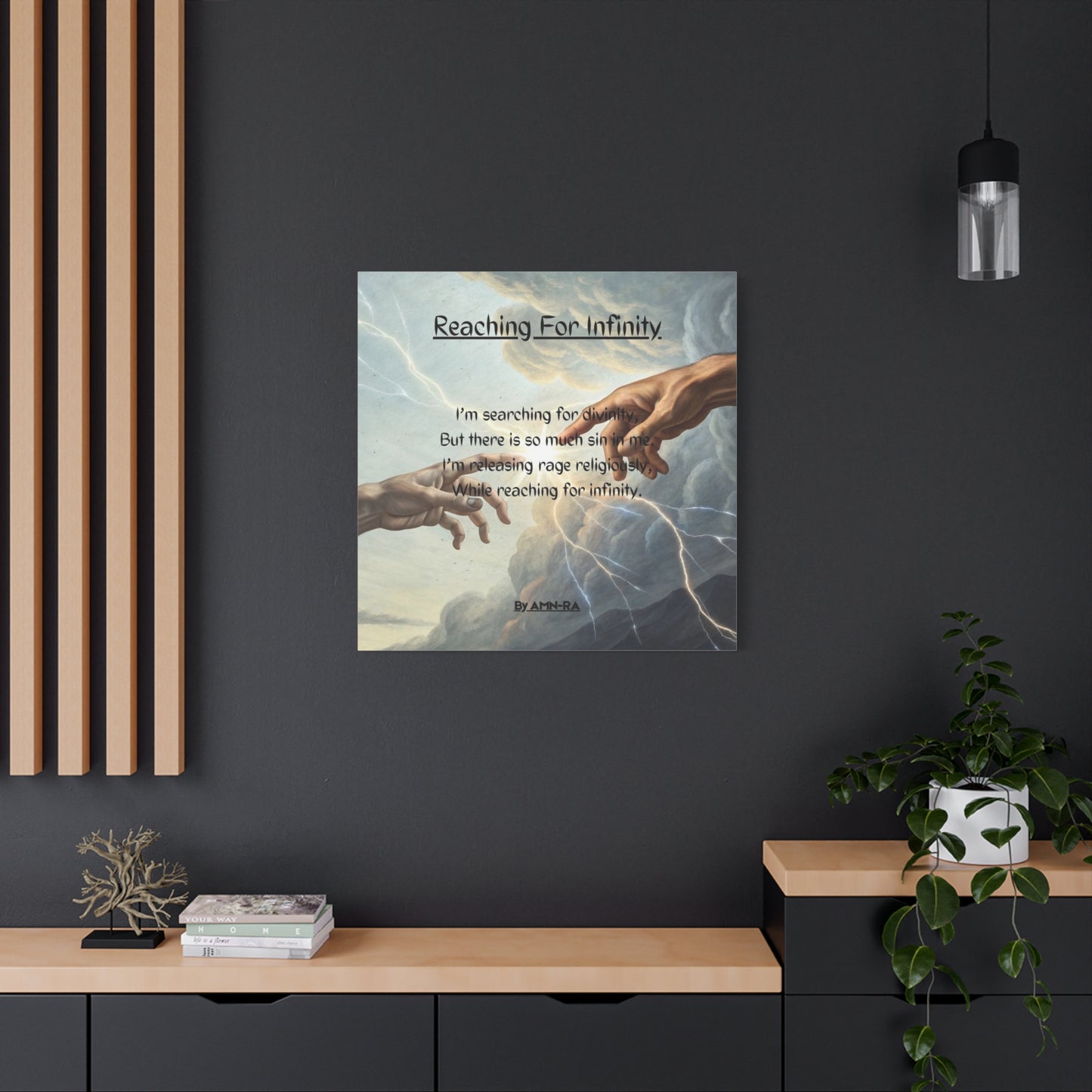 Canvas Print - Reaching For Infinity By AMN-RA