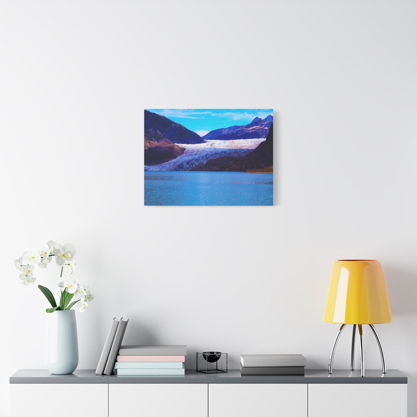 Canvas Print - Gorgeous Glacier Photo