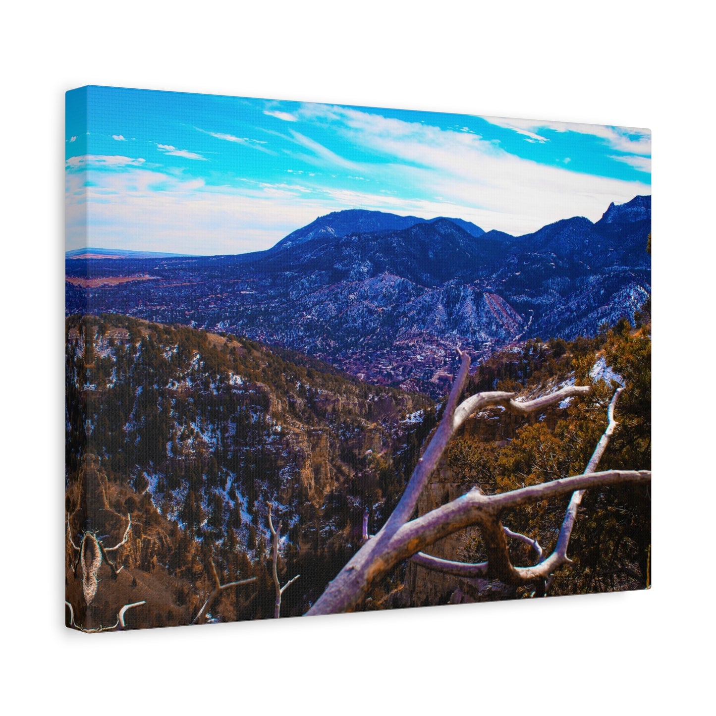 Canvas Print - Out On A Limb Mountain Photography