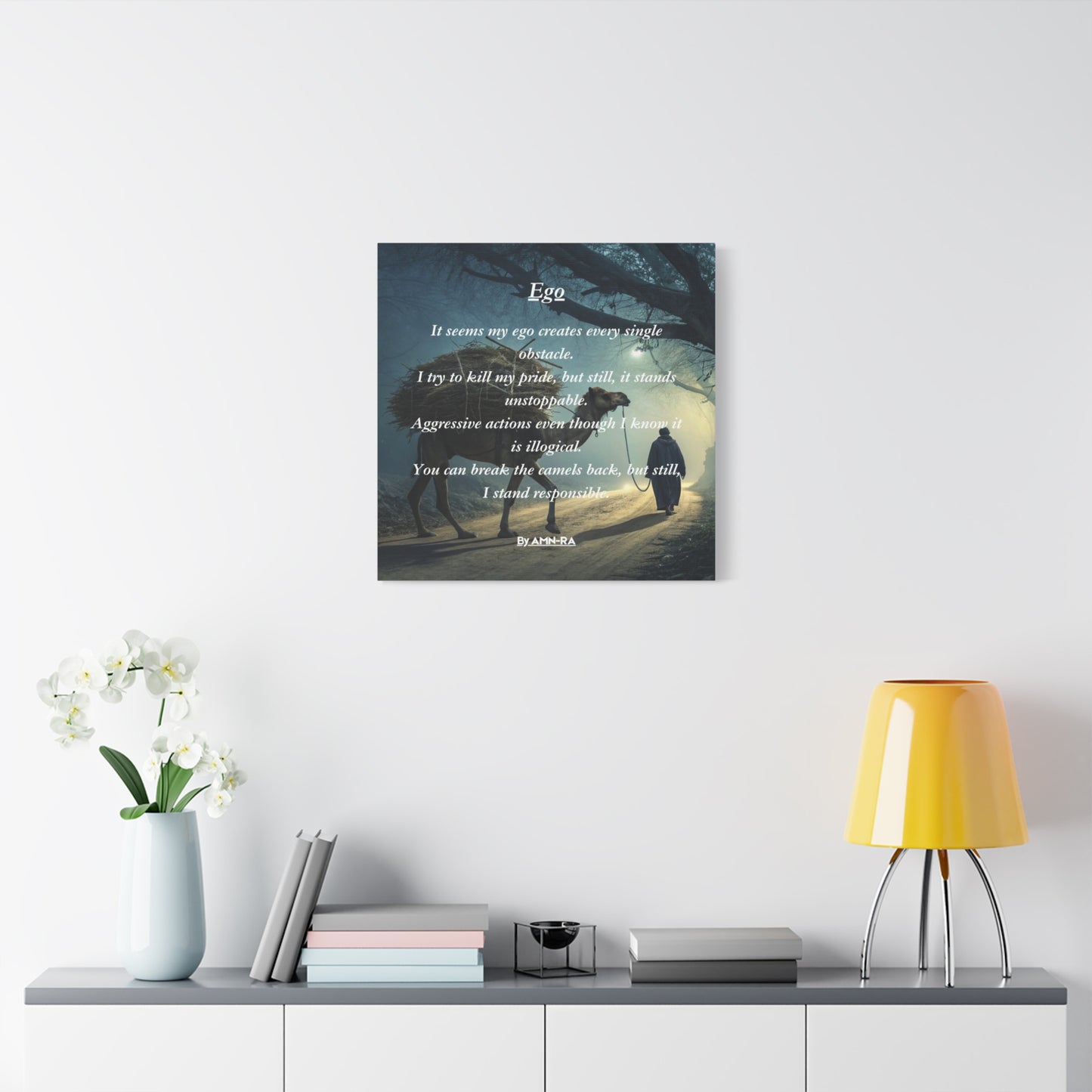 Canvas Print - Ego By AMN-RA