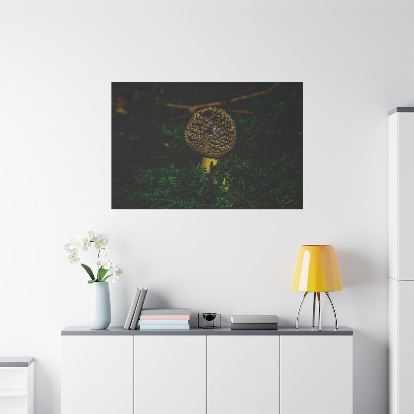 Canvas Print - Micro Mushroom Design
