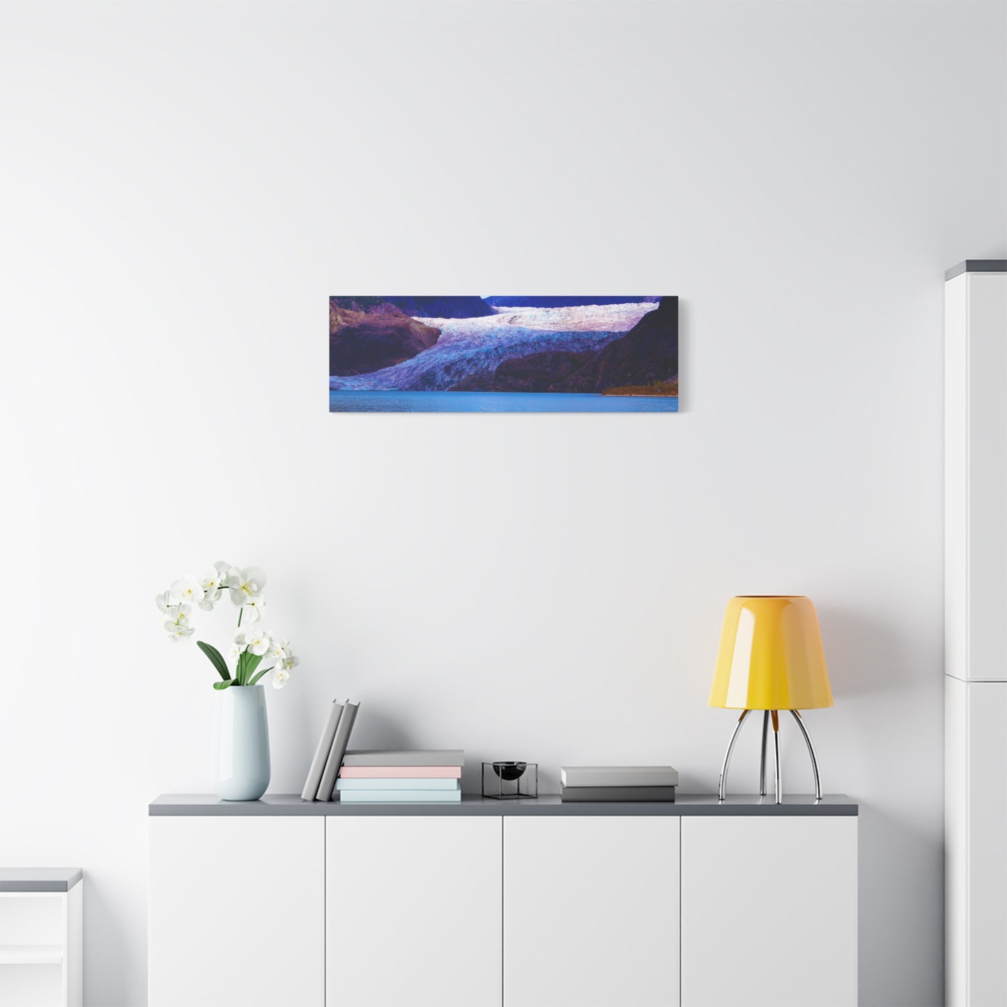 Canvas Print - Gorgeous Glacier Photo