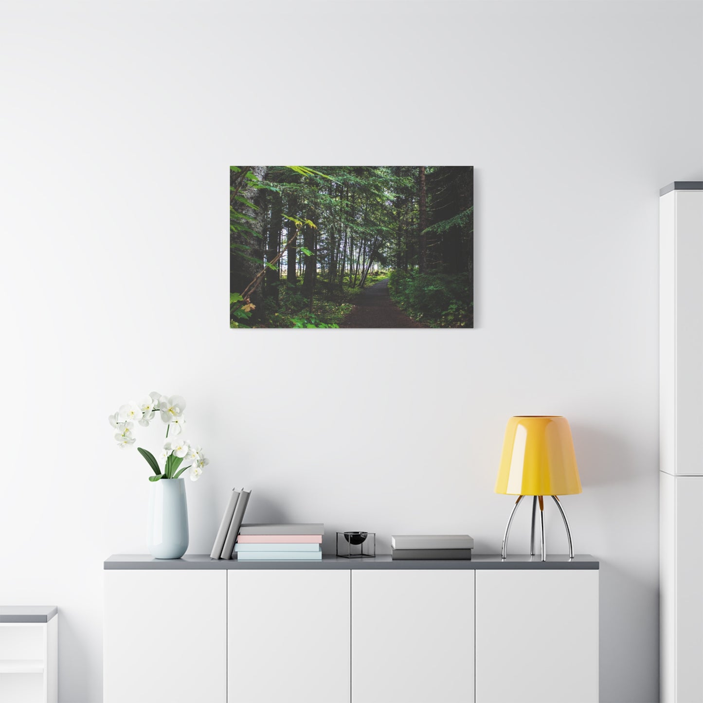 Copy of Canvas Art Print - Trail Through The Trees-Photograph