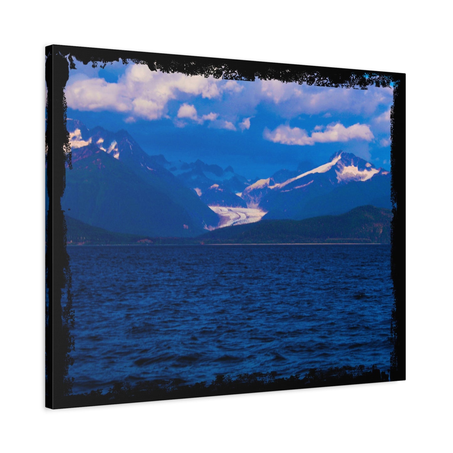 Canvas Print Distant Glacier Photography