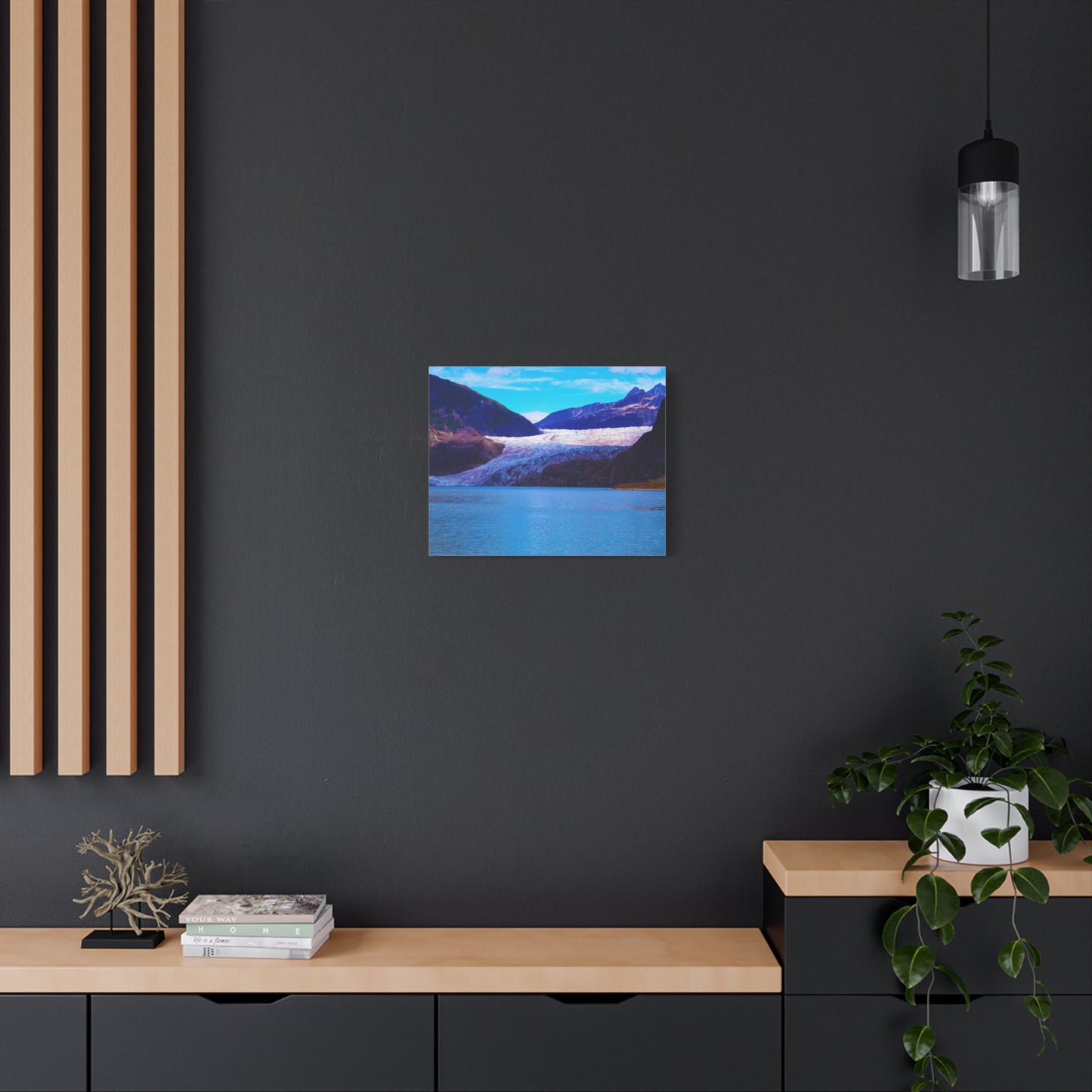 Canvas Print - Gorgeous Glacier Photo