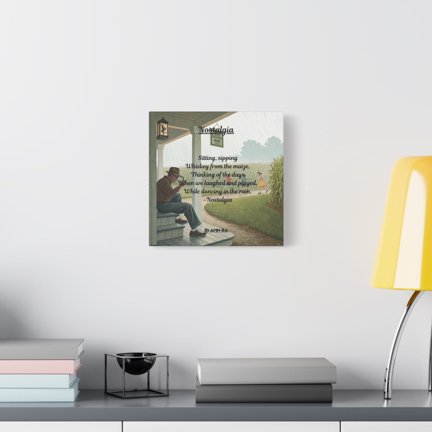 Canvas Poster - Full Color "Nostalgia" by AMN_RA