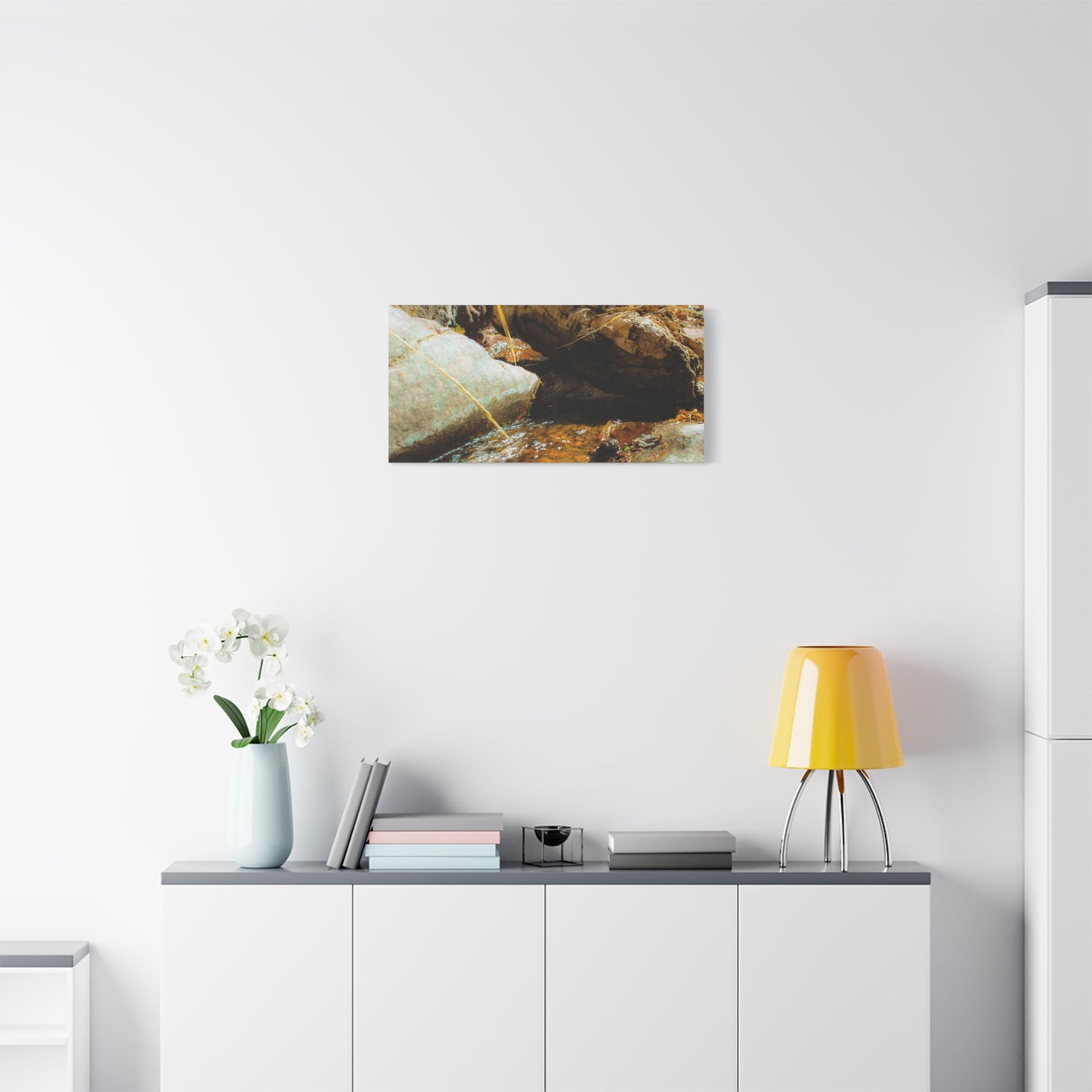 Canvas Print Lazy Log Photography