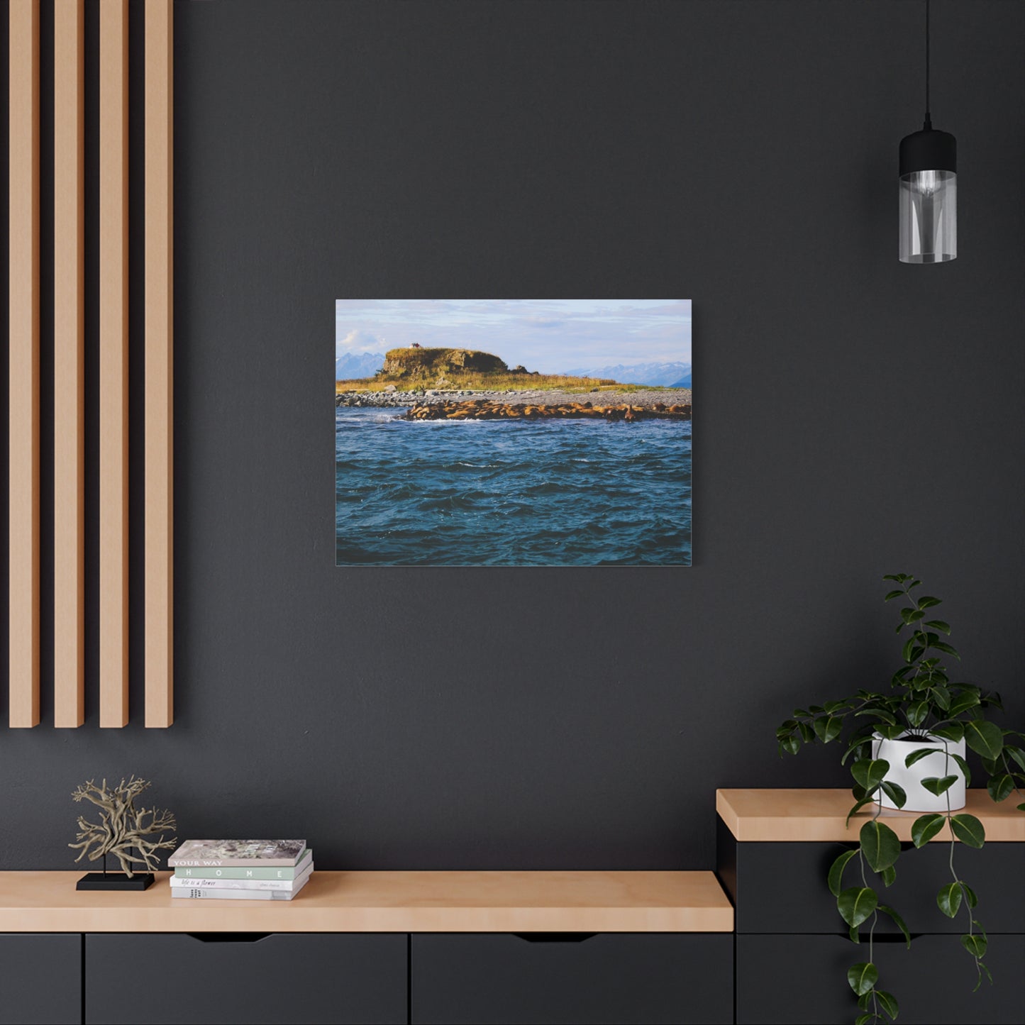 Canvas Print - Photo of Seal Island