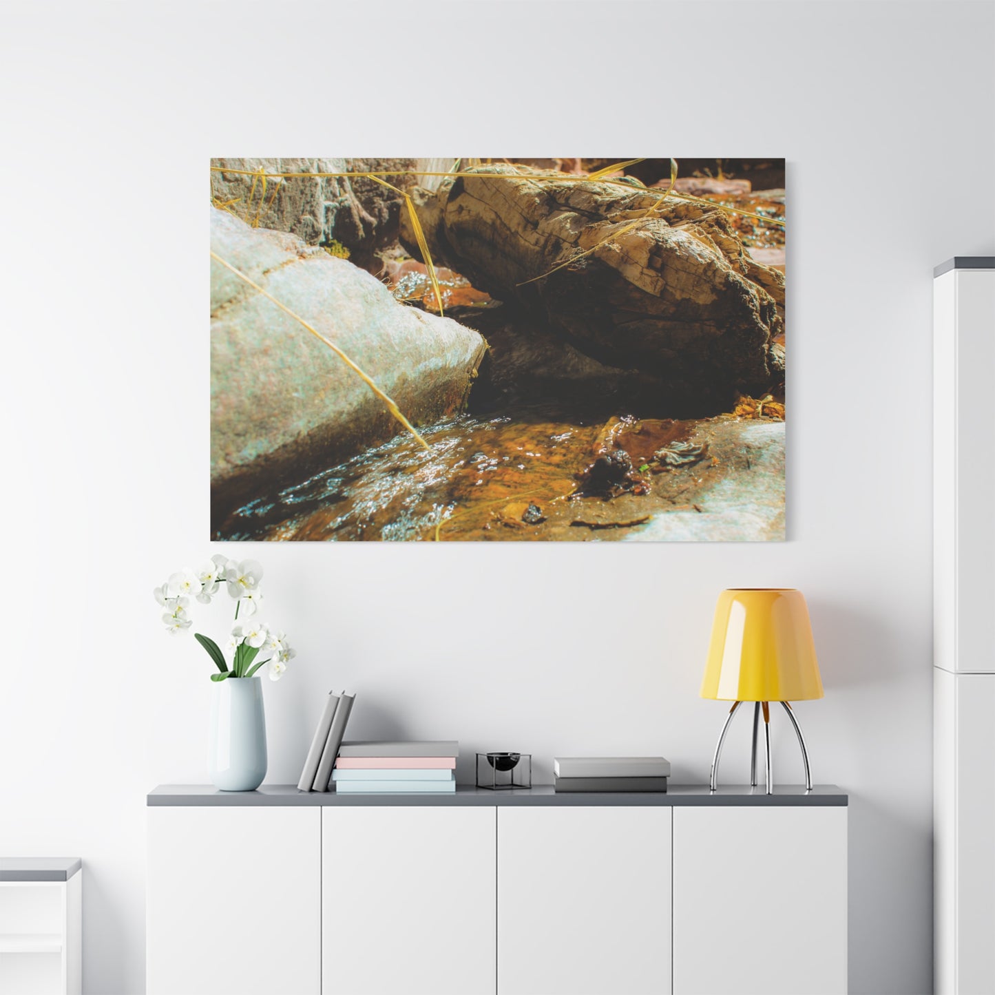 Canvas Print Lazy Log Photography