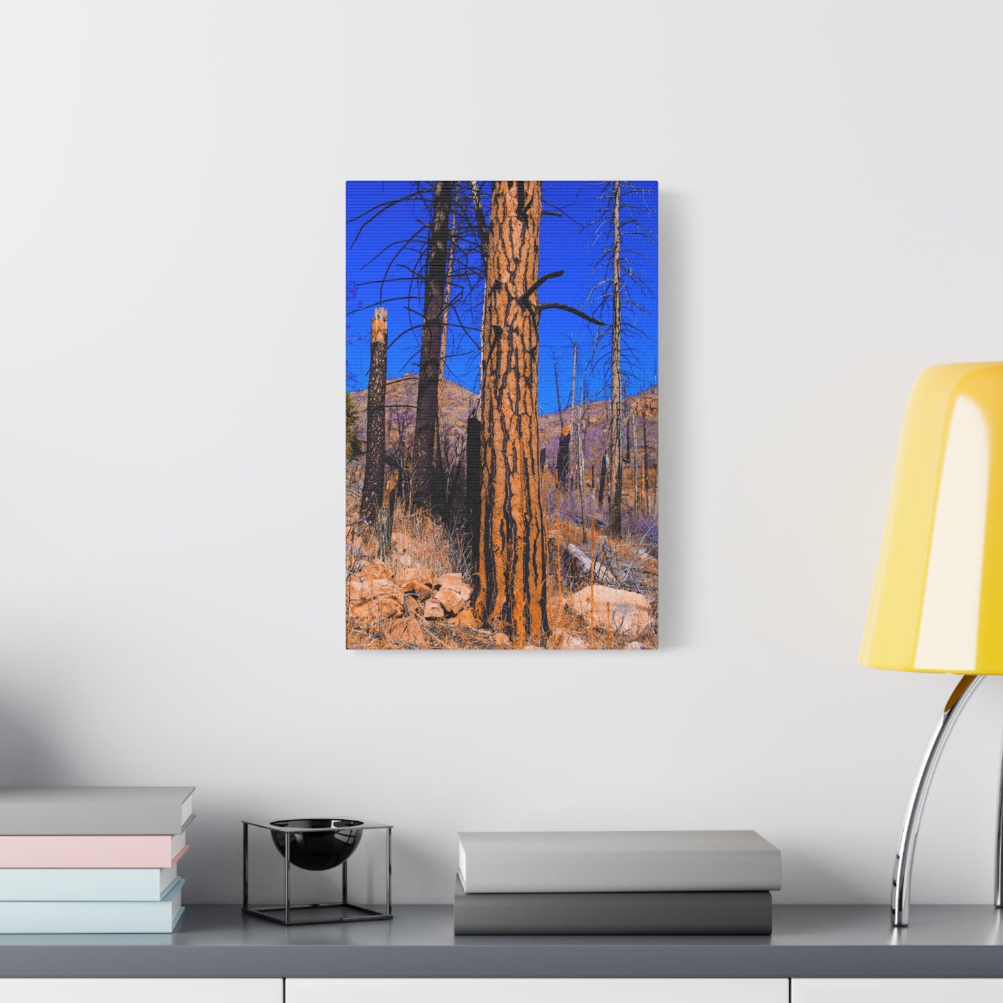 Canvas Print - Thunder Struck Tree Photo