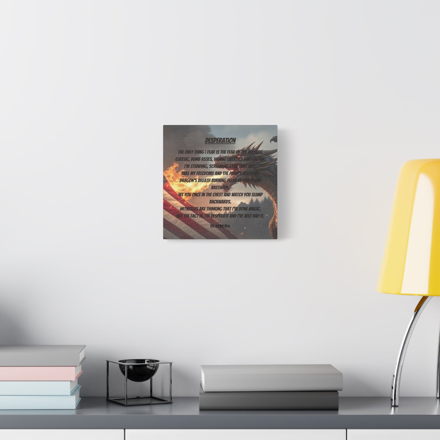 Canvas Print - Desperation By AMN-RA