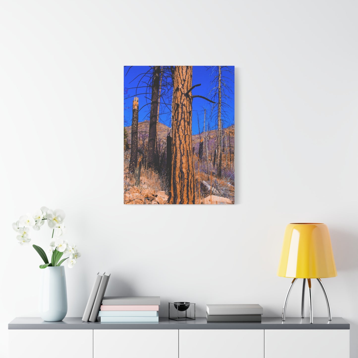 Canvas Print - Thunder Struck Tree Photo