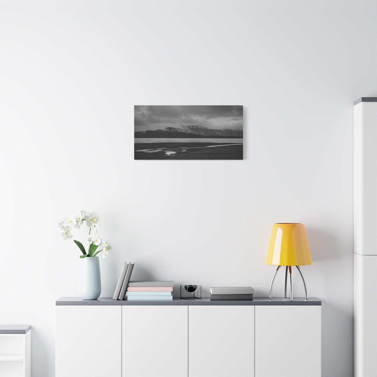 Canvas Print - Foggy Lake Photography