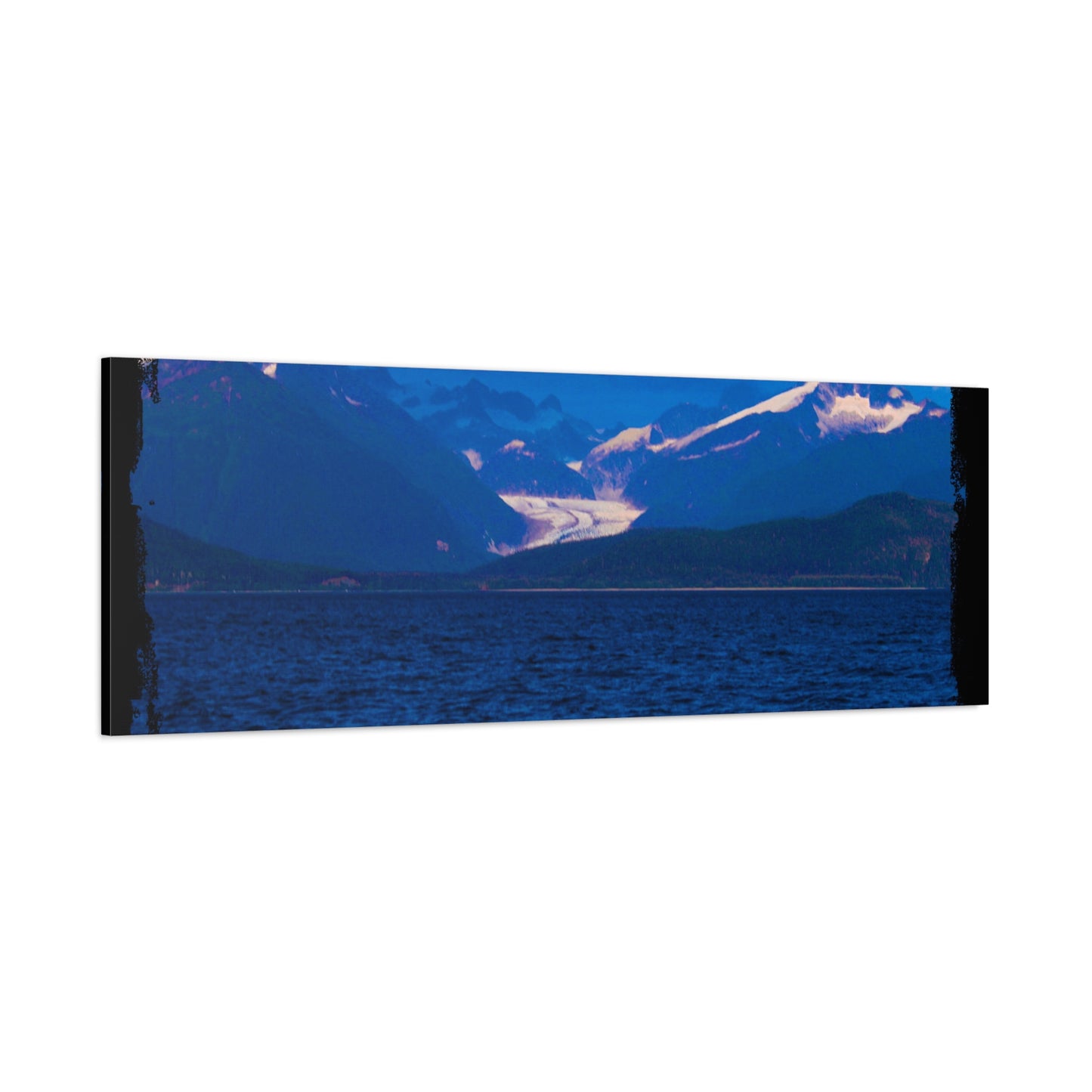Canvas Print Distant Glacier Photography