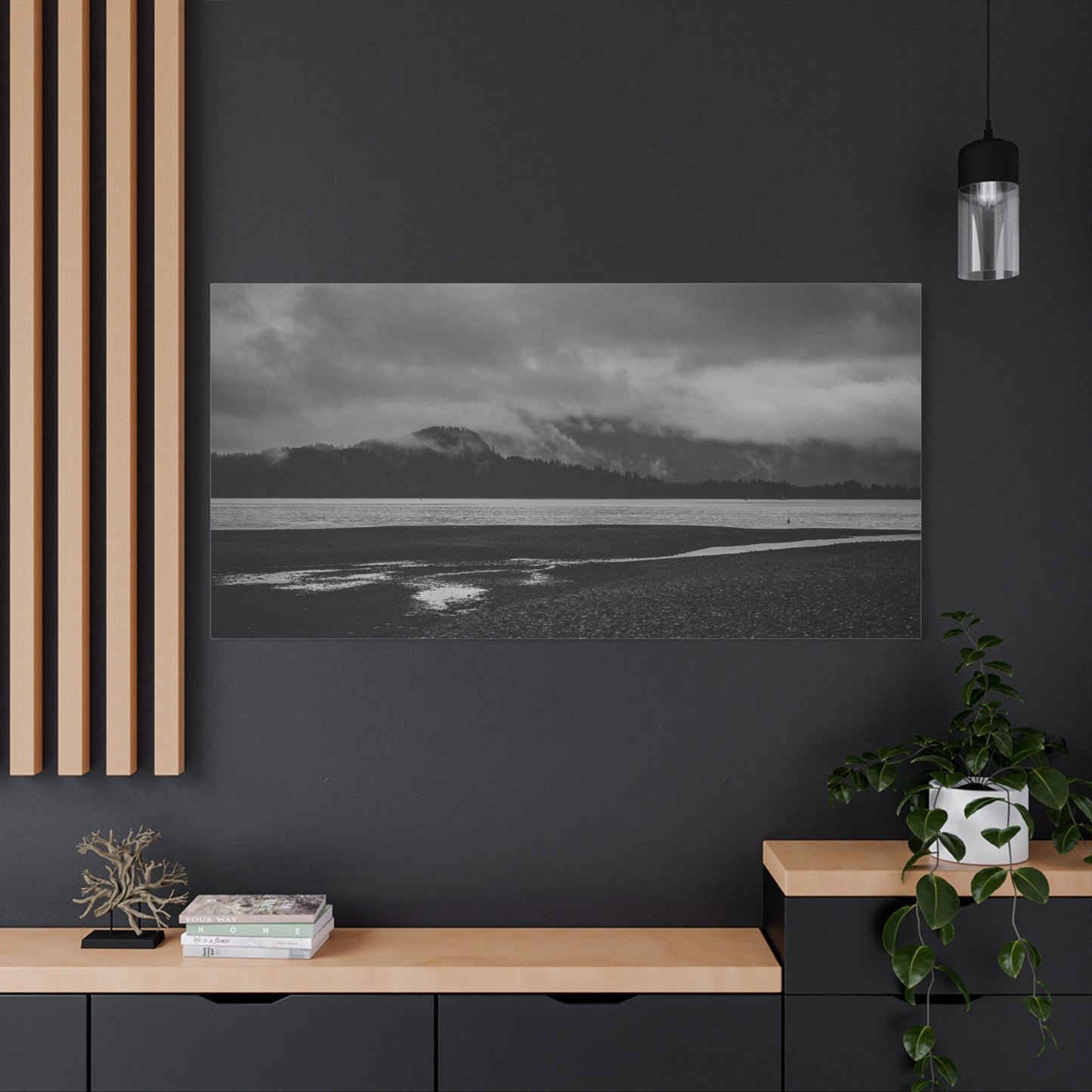 Canvas Print - Foggy Lake Photography