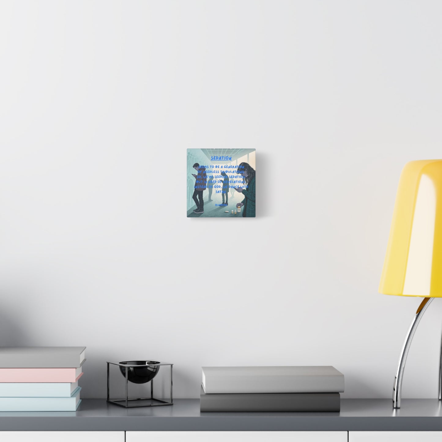 Canvas Poster - Full Color "Sedation" by AMN_RA