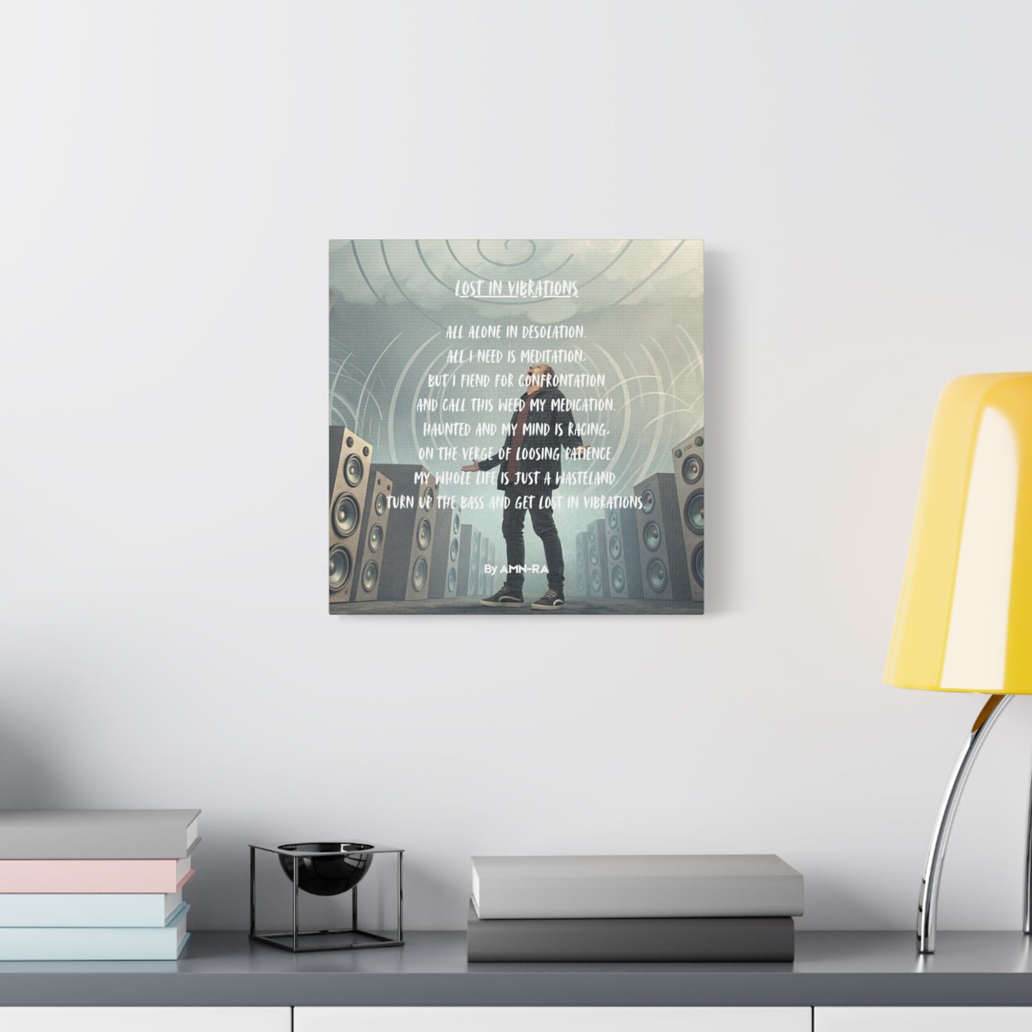 Canvas Print - Lost In Vibrations By AMN-RA