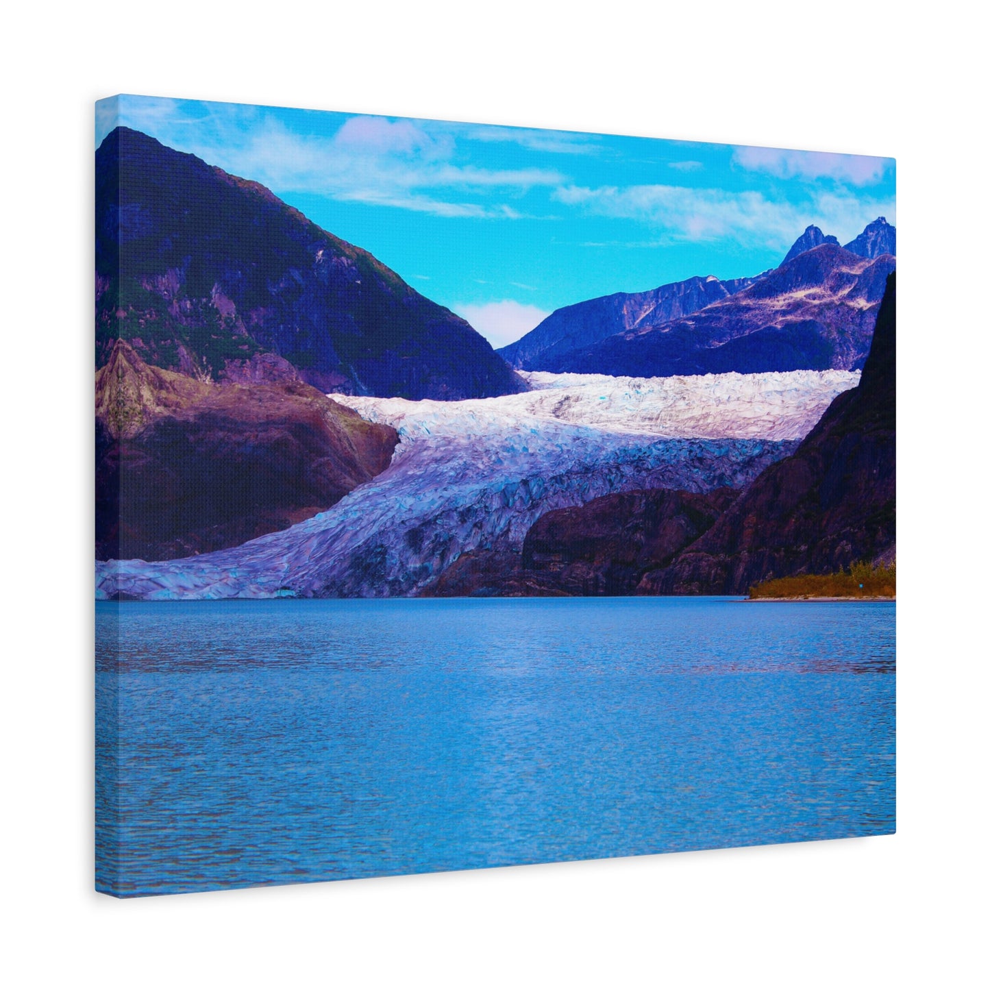Canvas Print - Gorgeous Glacier Photo