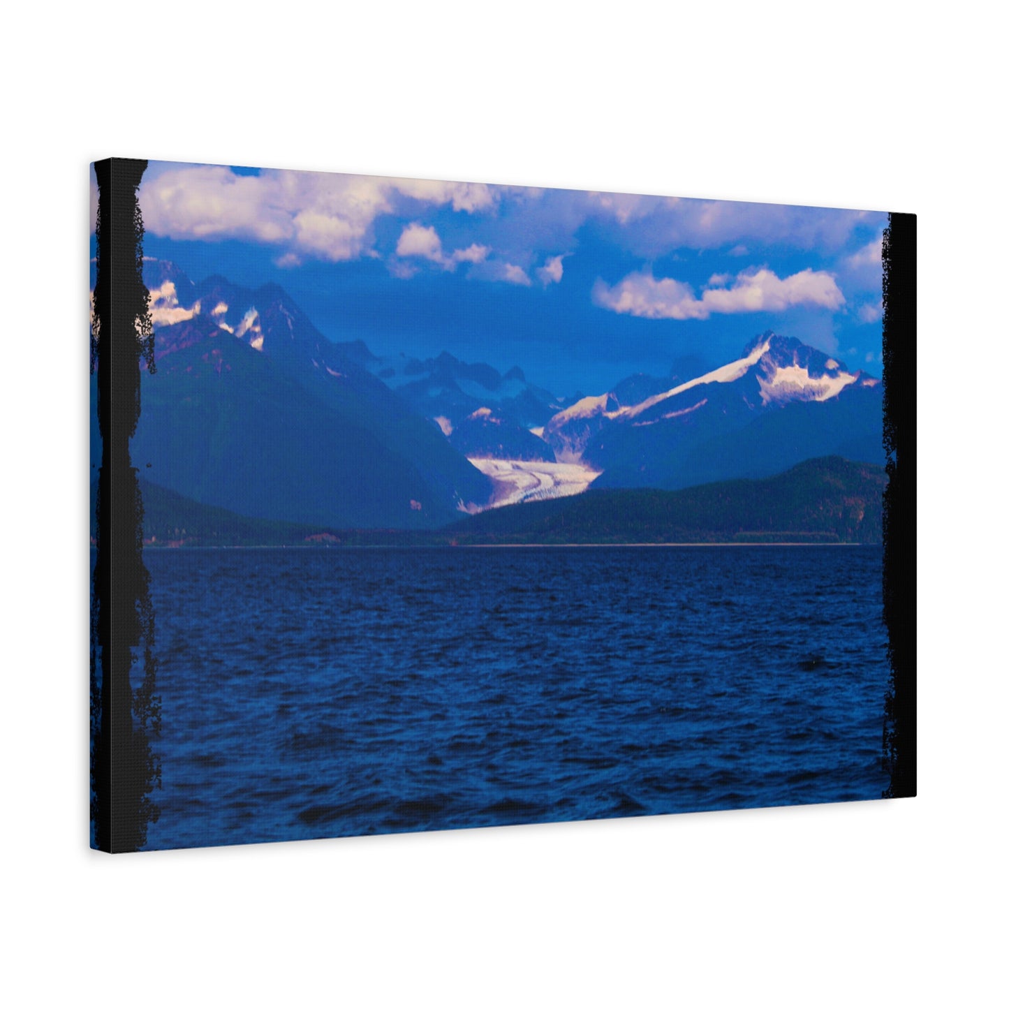 Canvas Print Distant Glacier Photography