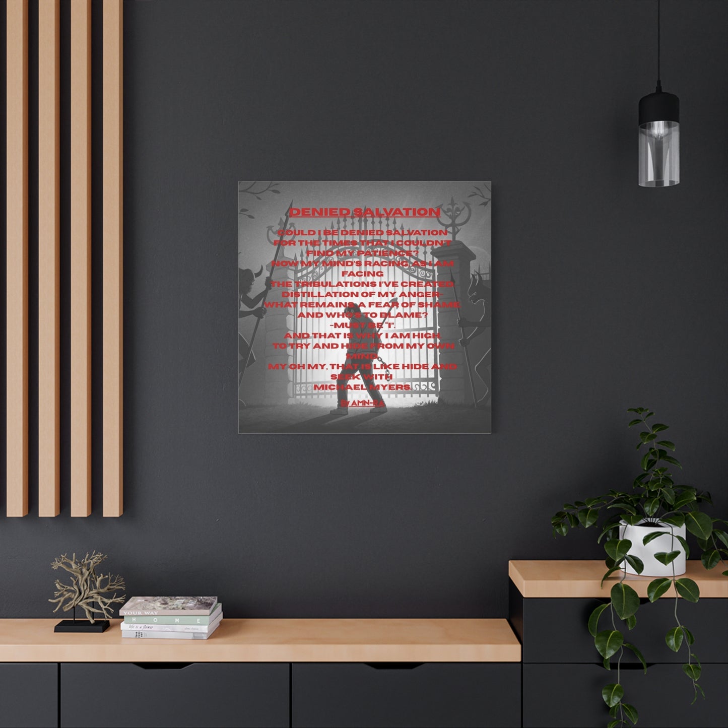 Canvas Print - Denied Salvation - By AMN-RA