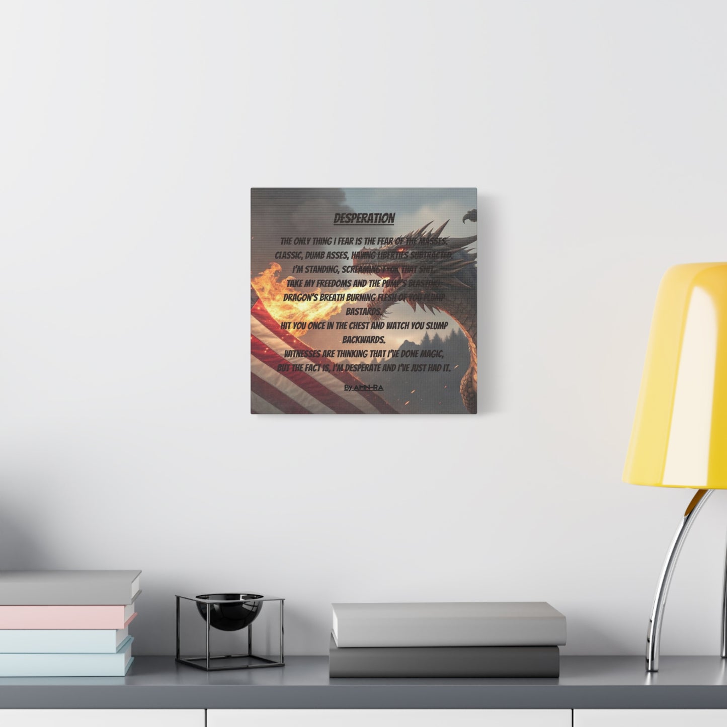 Canvas Print - Desperation By AMN-RA