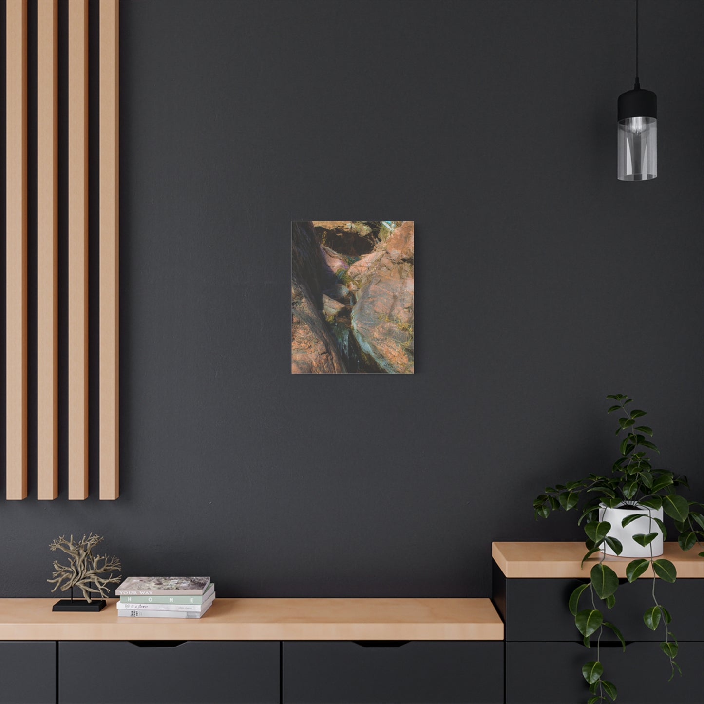 Canvas Print Small Waterfall