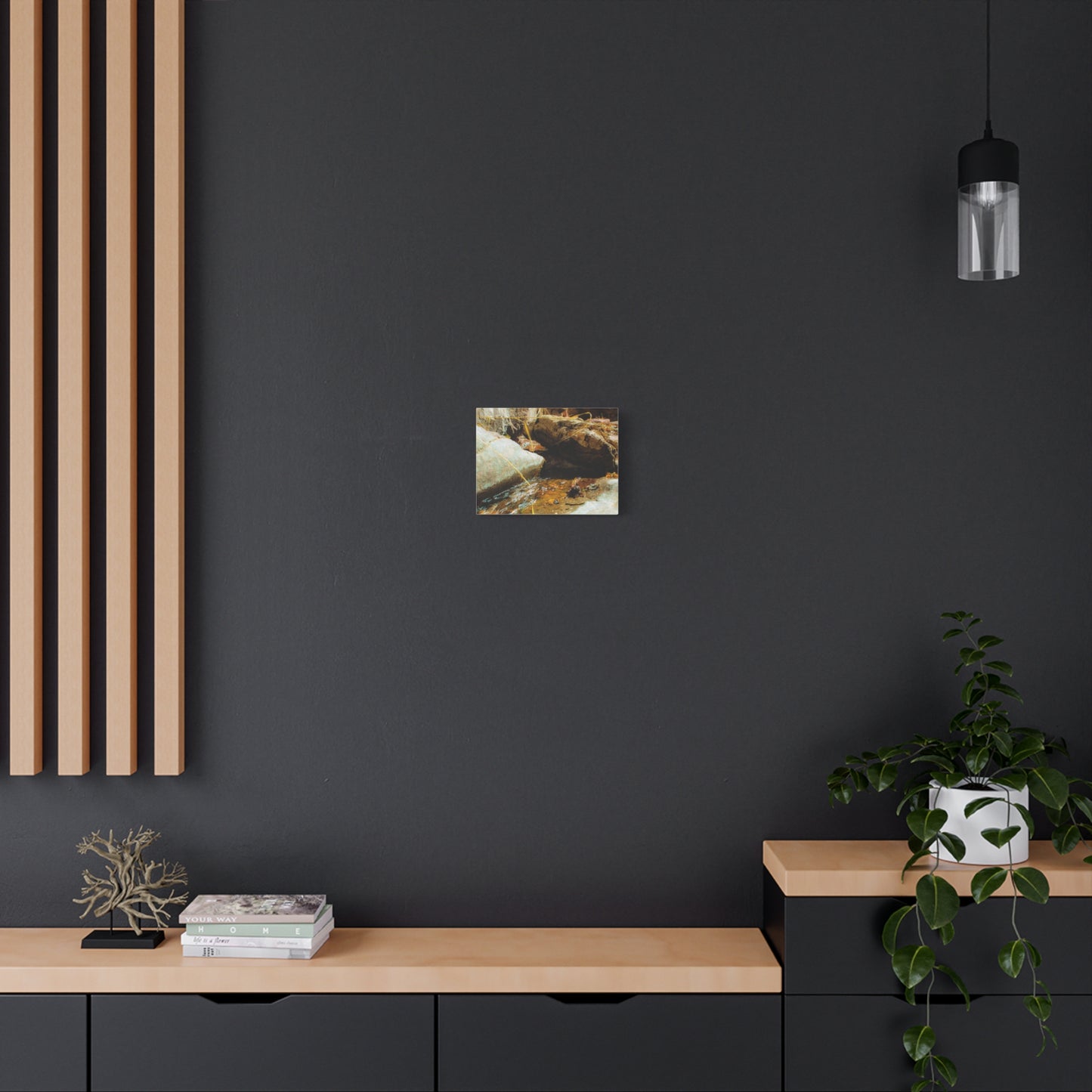 Canvas Print Lazy Log Photography