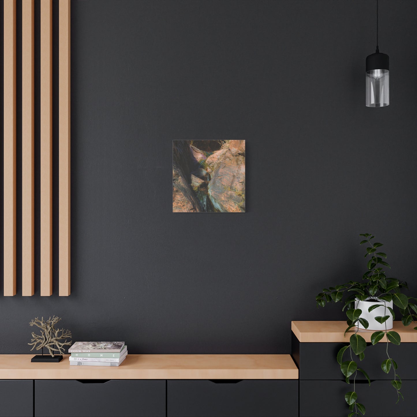 Canvas Print Small Waterfall