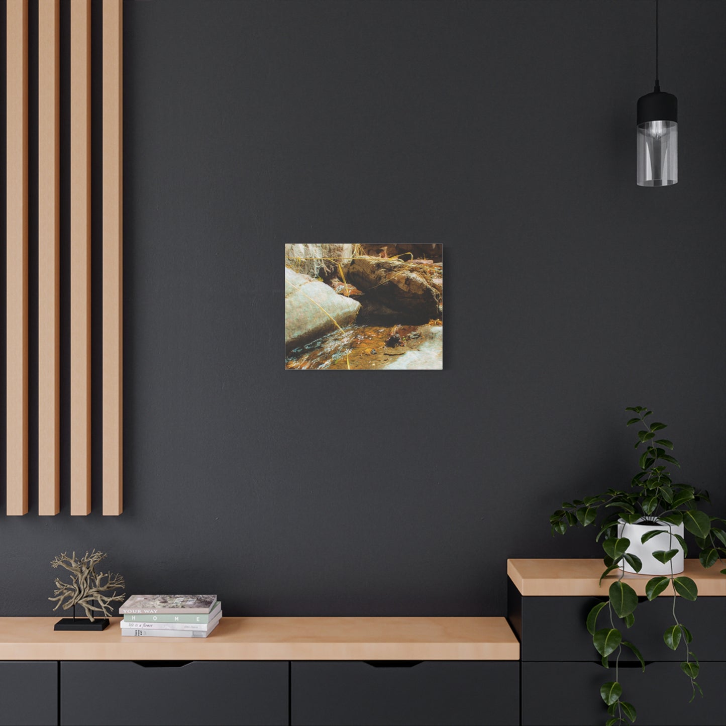 Canvas Print Lazy Log Photography
