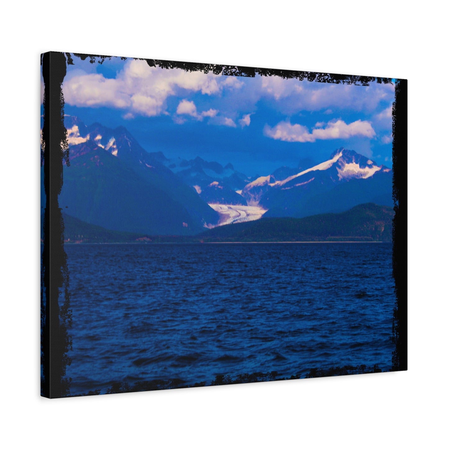 Canvas Print Distant Glacier Photography