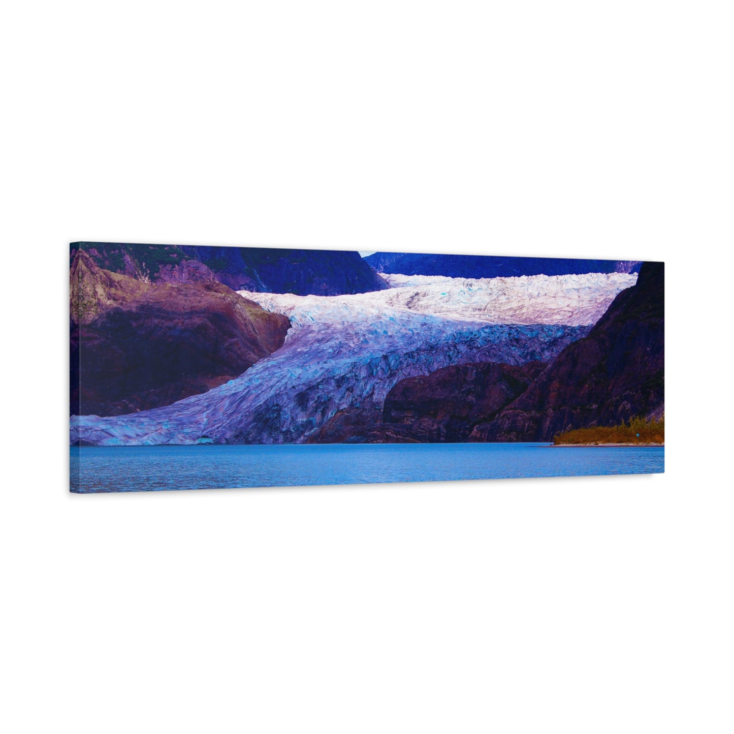 Canvas Print - Gorgeous Glacier Photo