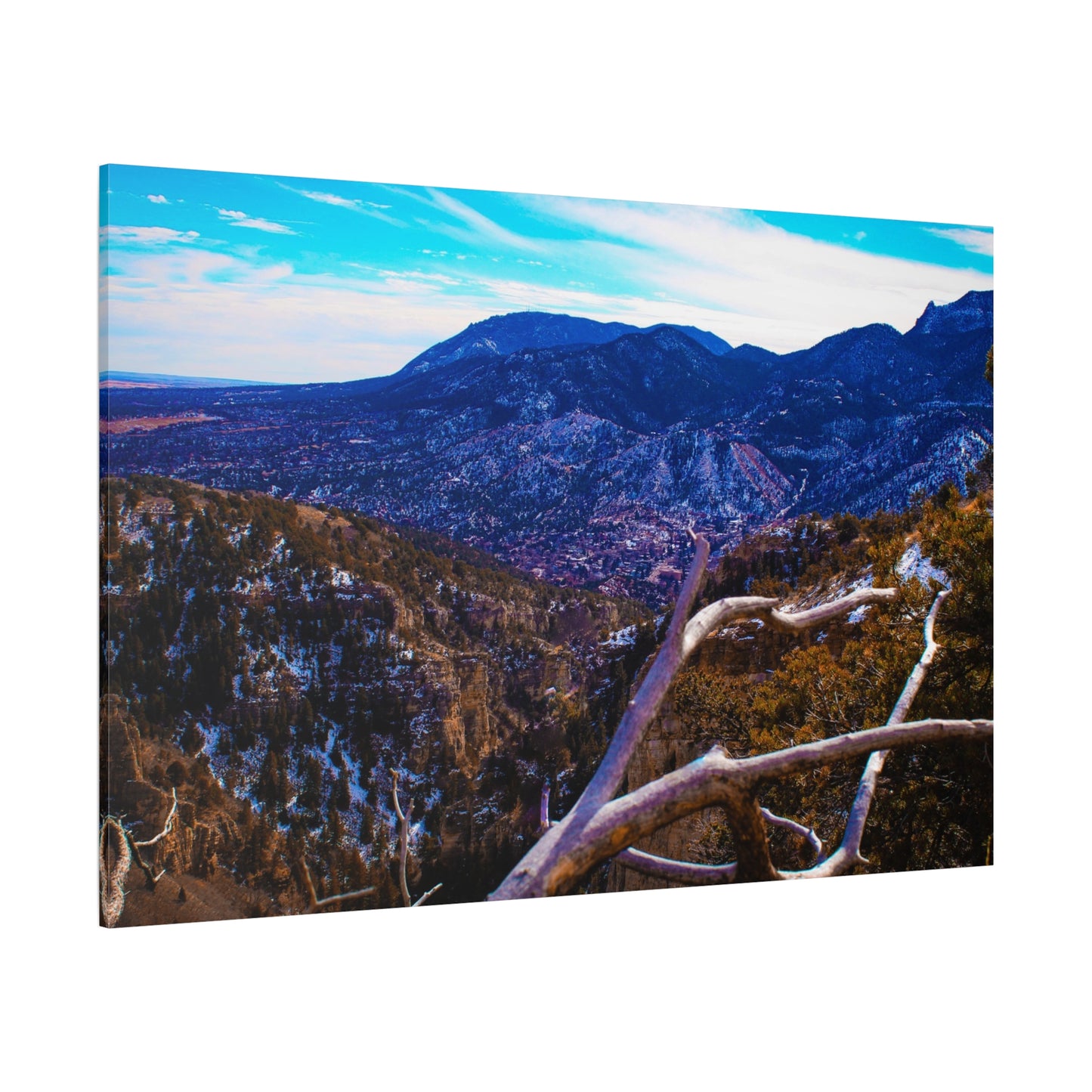 Canvas Print - Out On A Limb Mountain Photography