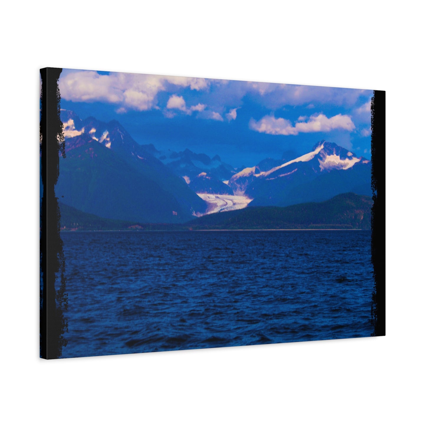 Canvas Print Distant Glacier Photography