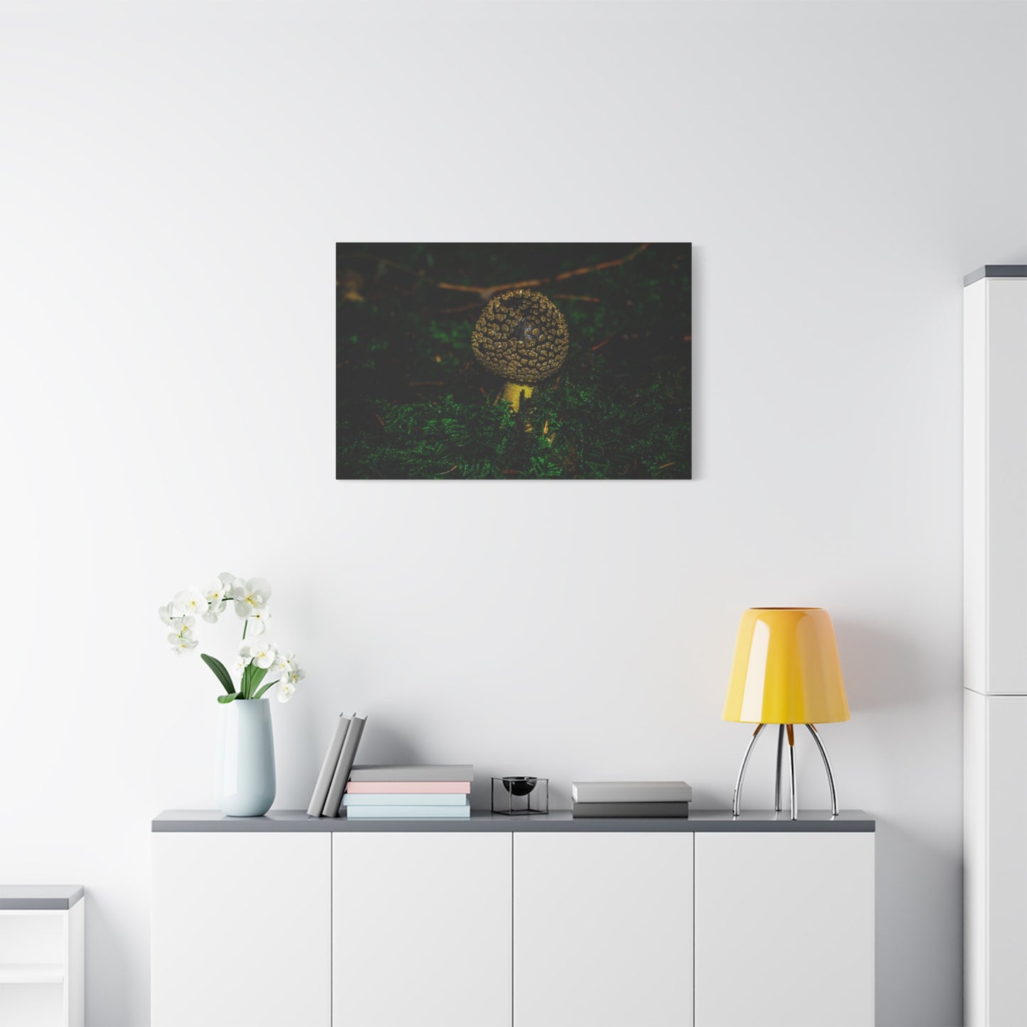 Canvas Print - Micro Mushroom Design