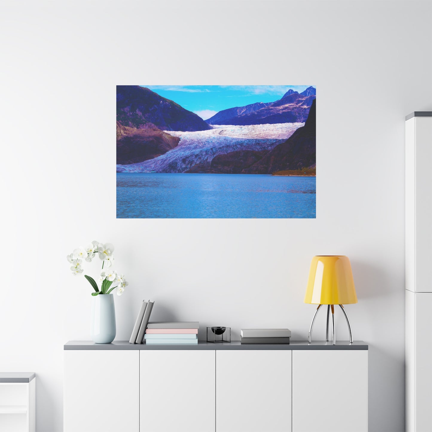 Canvas Print - Gorgeous Glacier Photo