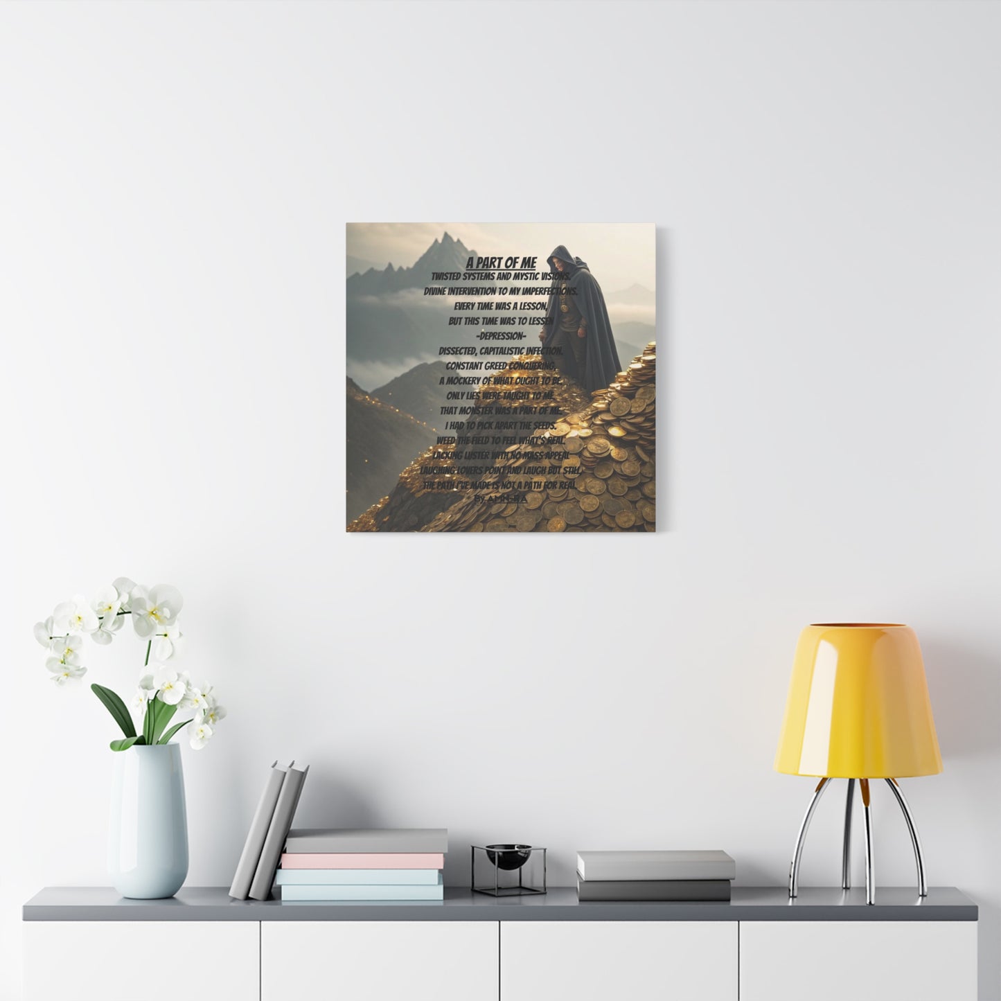 Canvas Print - A Part Of Me - By AMN-RA