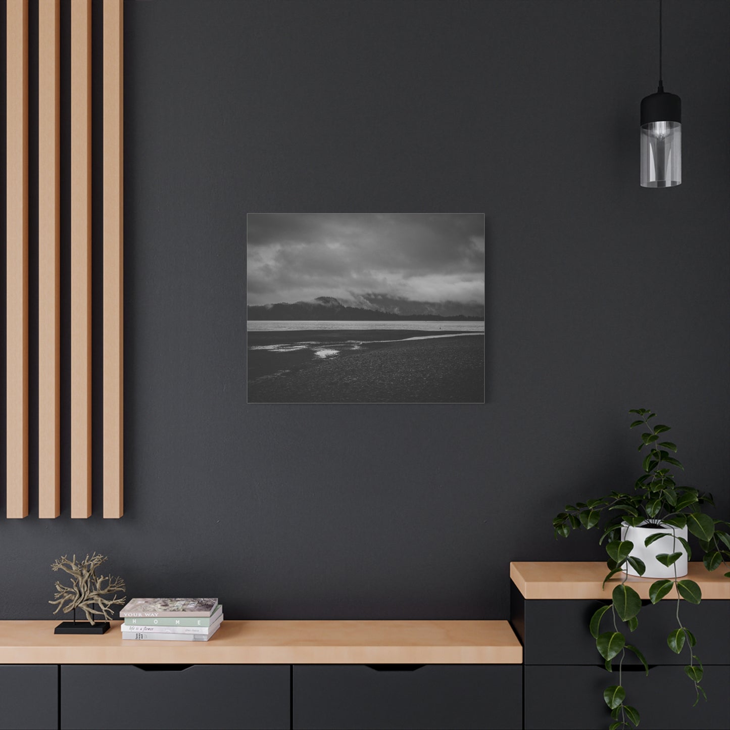 Canvas Print - Foggy Lake Photography