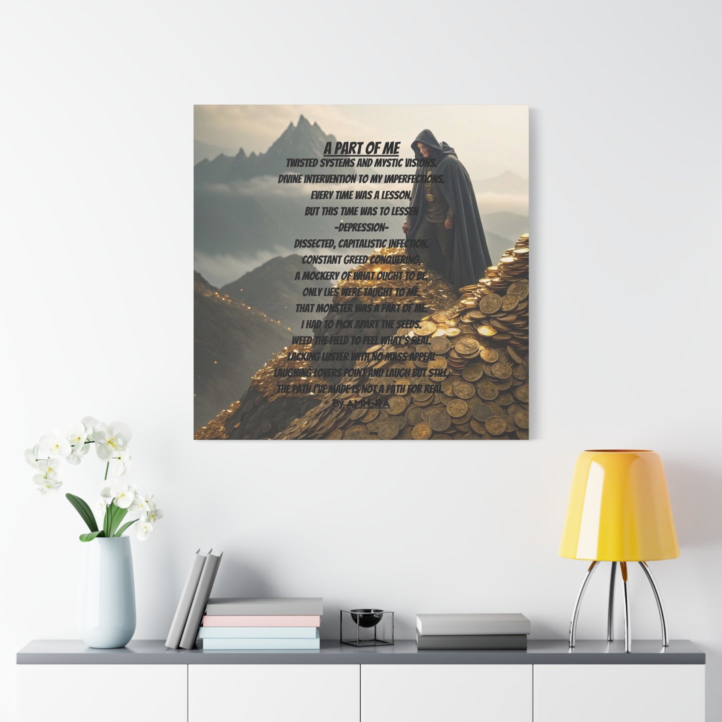 Canvas Print - A Part Of Me - By AMN-RA