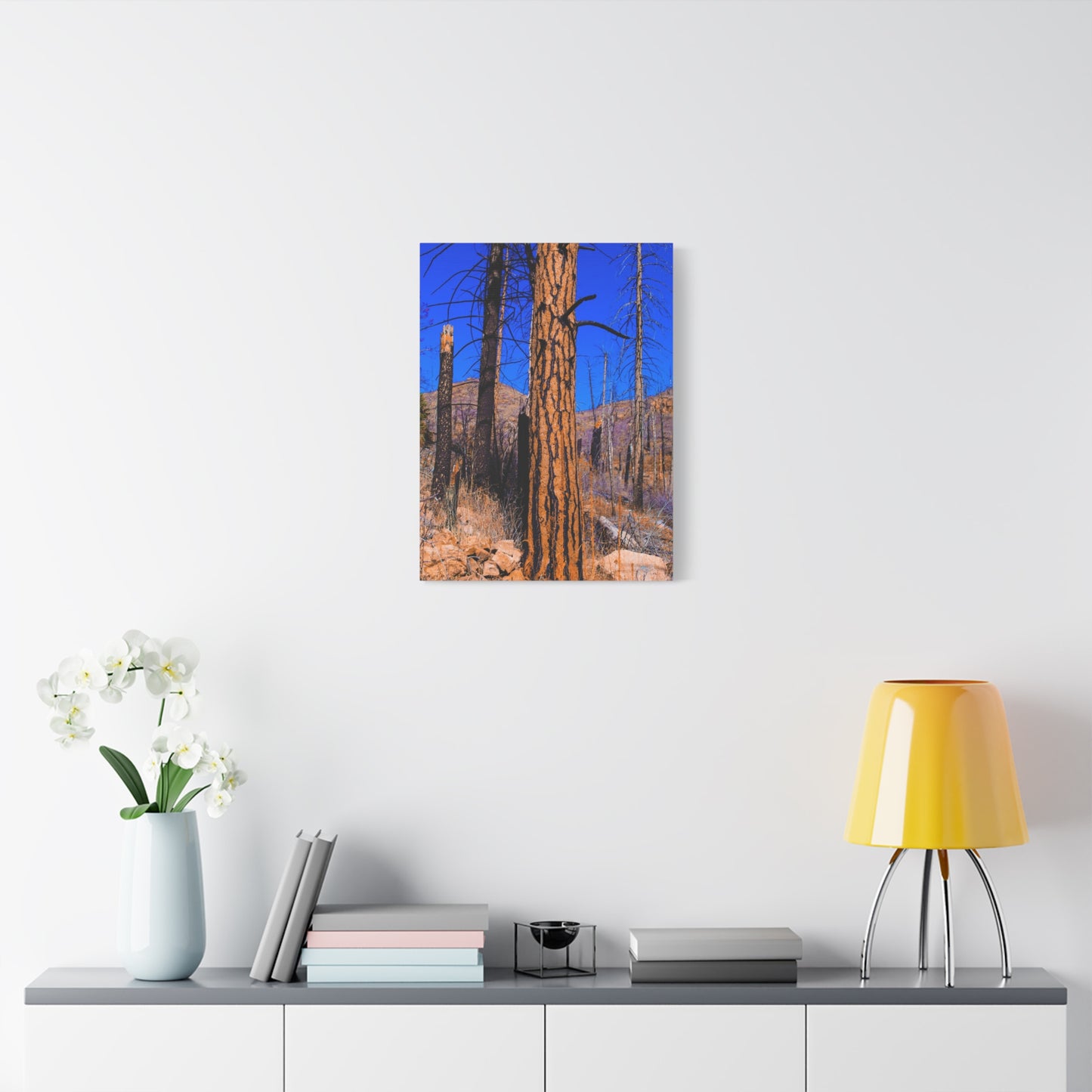 Canvas Print - Thunder Struck Tree Photo