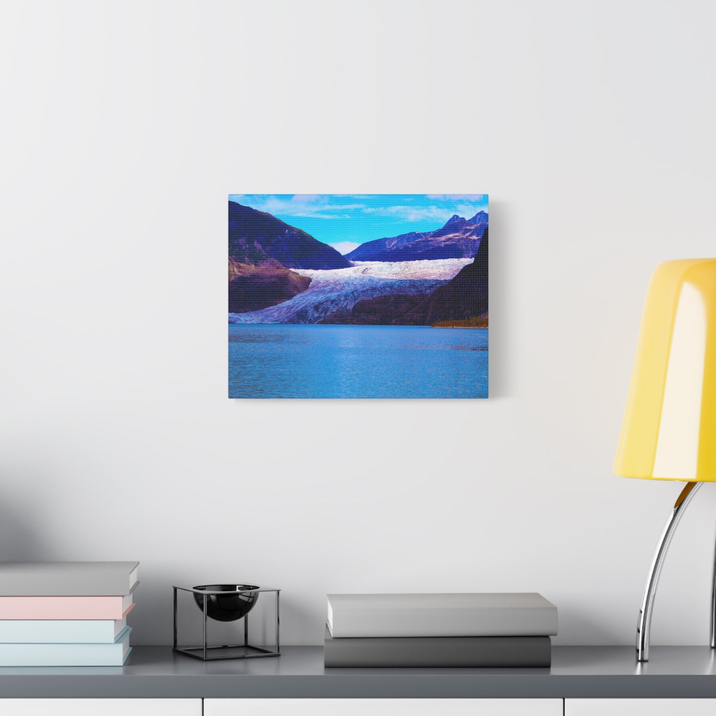 Canvas Print - Gorgeous Glacier Photo
